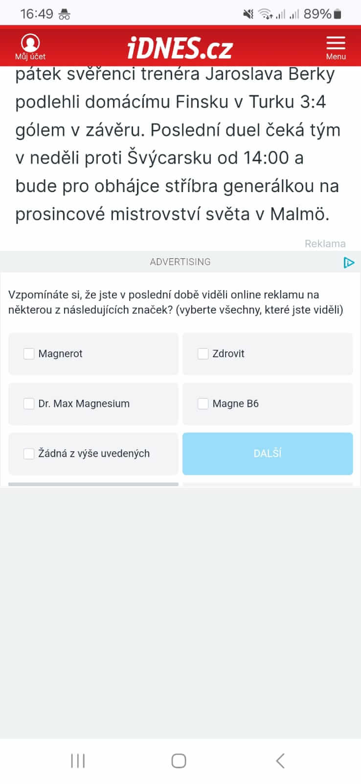 Brand Lift v display reklamách