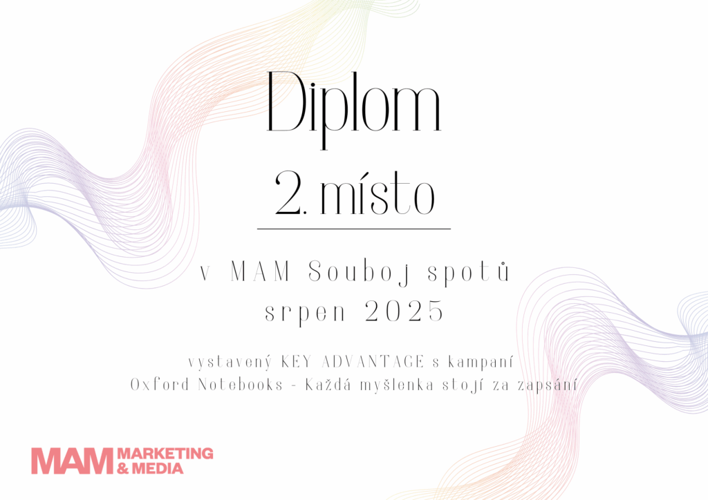Oxford Notebooks: 2. místo v MaM Souboji spotů je naše!