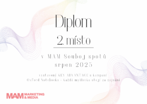 Oxford Notebooks: 2. místo v MaM Souboji spotů je naše!