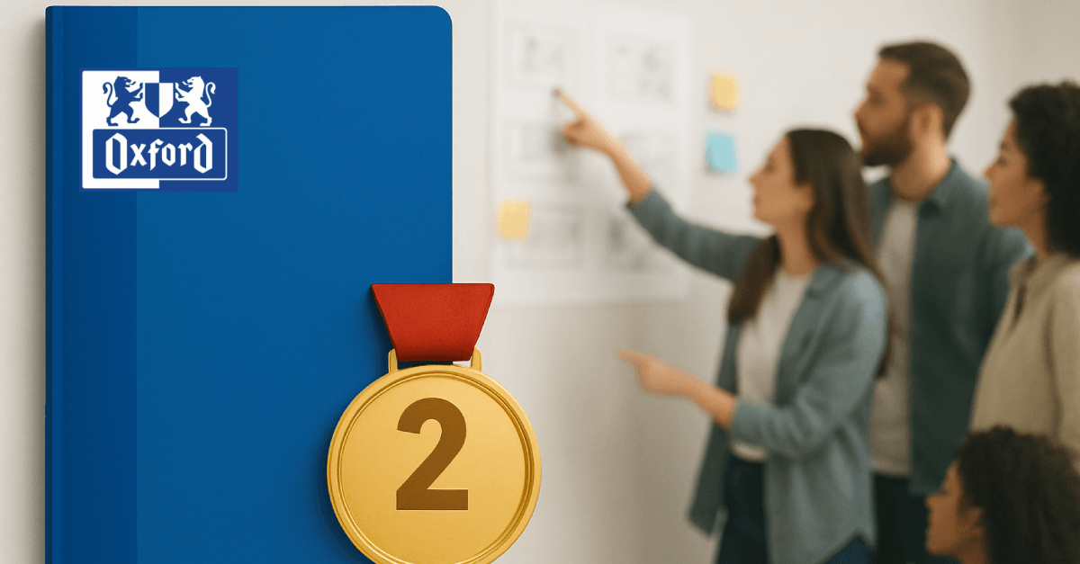 novy projekt 13 - Oxford Notebooks: 2. místo v MaM Souboji spotů je naše!